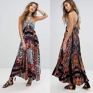 Free People Multicolor Festival Maxi Dress